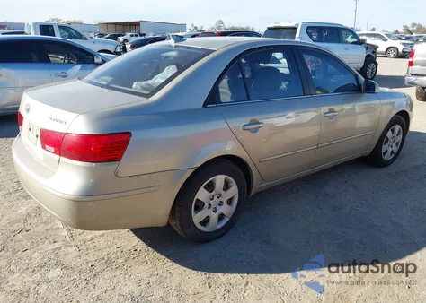 2009 Hyundai Sonata Gls from USA, damaged, VIN 5NPET46C49H475012